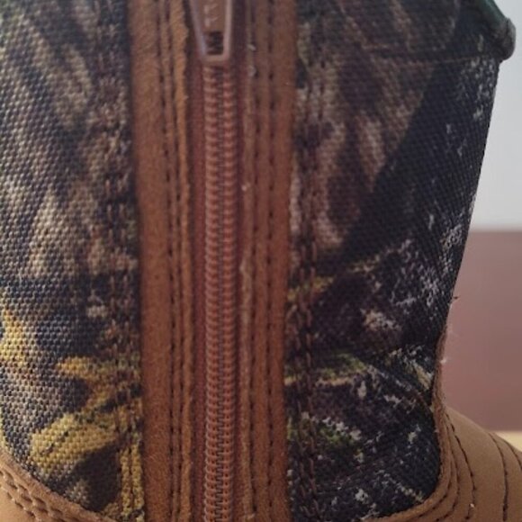 Faded Glory Toddler Size 3 Camo Boots Zip-Up - Picture 5 of 5